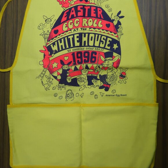 White House Easter Egg Roll 1996 Apron - Picture 4 of 4